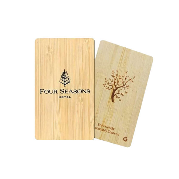 RFID Hotel Room Wooden Key Card