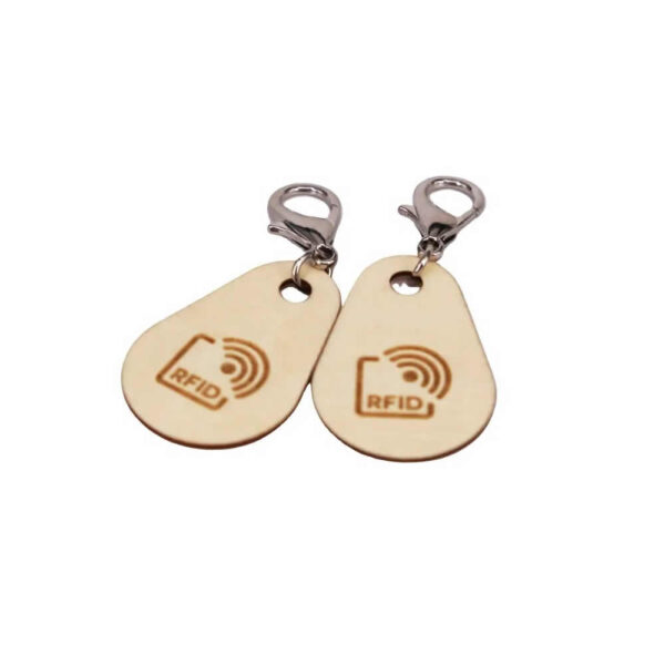 RFID Smart Wooden Hotel Room Key Tags - Image 4