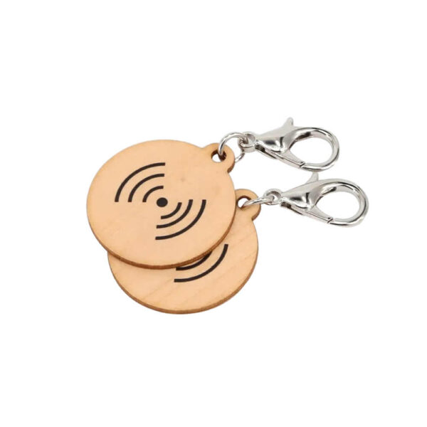 RFID Smart Wooden Hotel Room Key Fobs - Image 4