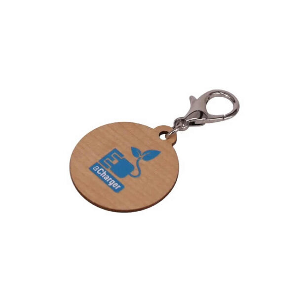 RFID Smart Wooden Hotel Room Key Tags - Image 3