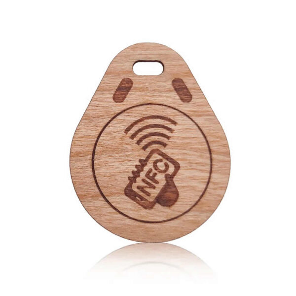 RFID Smart Wooden Hotel Room Key Fobs - Image 3