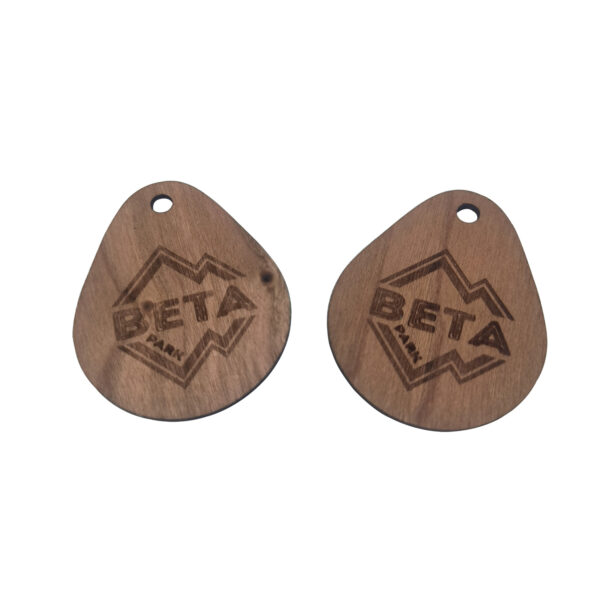 RFID Smart Wooden Hotel Room Key Fobs